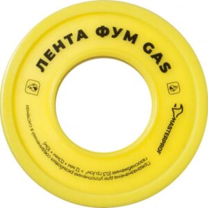 ФУМ лента GAS 12 мм х 0.1 мм х 10 м MasterProf