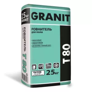 Ровнитель для пола GRANIT T-80 25кг